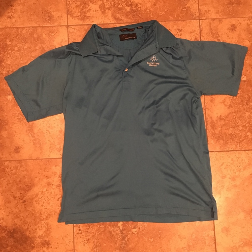 Greg Norman cotton golf shirt